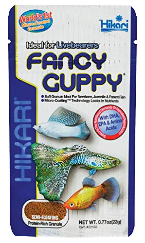 Hikari Tropical Fancy Guppy Fischfutter, 0,77 oz (22 g)