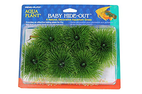Penn Plax Fischzuchtgras - Babyversteck, sicheres Verstecken für Braten - Dekoratives Aquariumgras