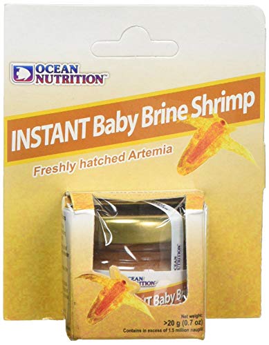 Ocean Nutrition Instant Baby Salzlake Shrimps 0,7 Unzen (20 Gramm) Glas