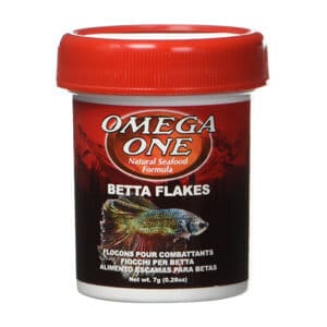 Das beste Flockenfutter: Omega One Betta Flakes